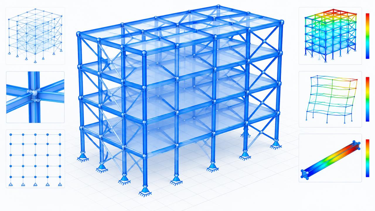 STAAD.Pro — Steel Analysis & Design